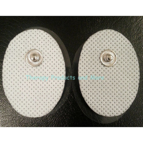 Replacement Massage Pads/ OVAL Thick Electrodes (6) Body Toning Digital Massage