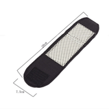 Tourmaline Far Infrared Ray Heat Wrist Brace Support Pair 28 x7.5cm