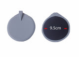 10 Rubber Reusable Replacement Electrode Pads 9.5cm round For Microcurrent Tens