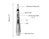 Laser Acupuncture Pen Tool ~Trigger Pain Point Tension Release 3 Heads