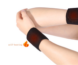 Tourmaline Far Infrared Ray Heat Wrist Brace Support Pair 28 x7.5cm