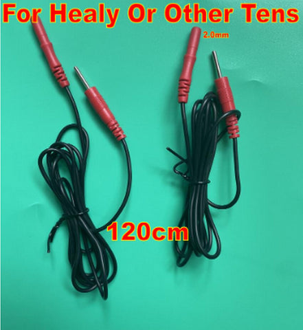 Healy Compatible Tens Lead Wire Cables Convert 2mm Pin to 2mm Hole