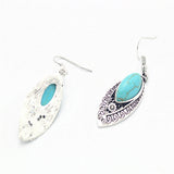 Tibet Trendy Stone Owl Anchor Elephant Tower Drop Earrings Jewelry For Woman