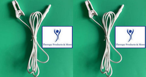 2 Healy Compatible Earclip Cable Electrodes