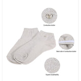 SILVER CONDUCTIVE ELECTRODE ANKLE SOCKS FOR TENS MASSAGE DIGITAL MASSAGE MACHINE