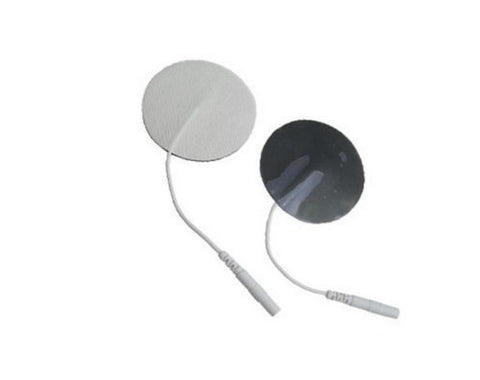 20 Acupuncture Microcurrent Digital Body Massager Round 35mm 3.5cm Massage Pads