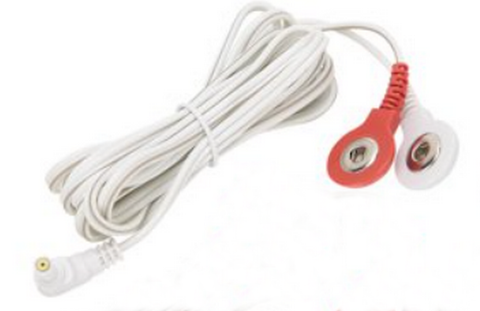 TENS Massager Wire Cable with 2.35mm Plug 3.5mm snap Connectors
