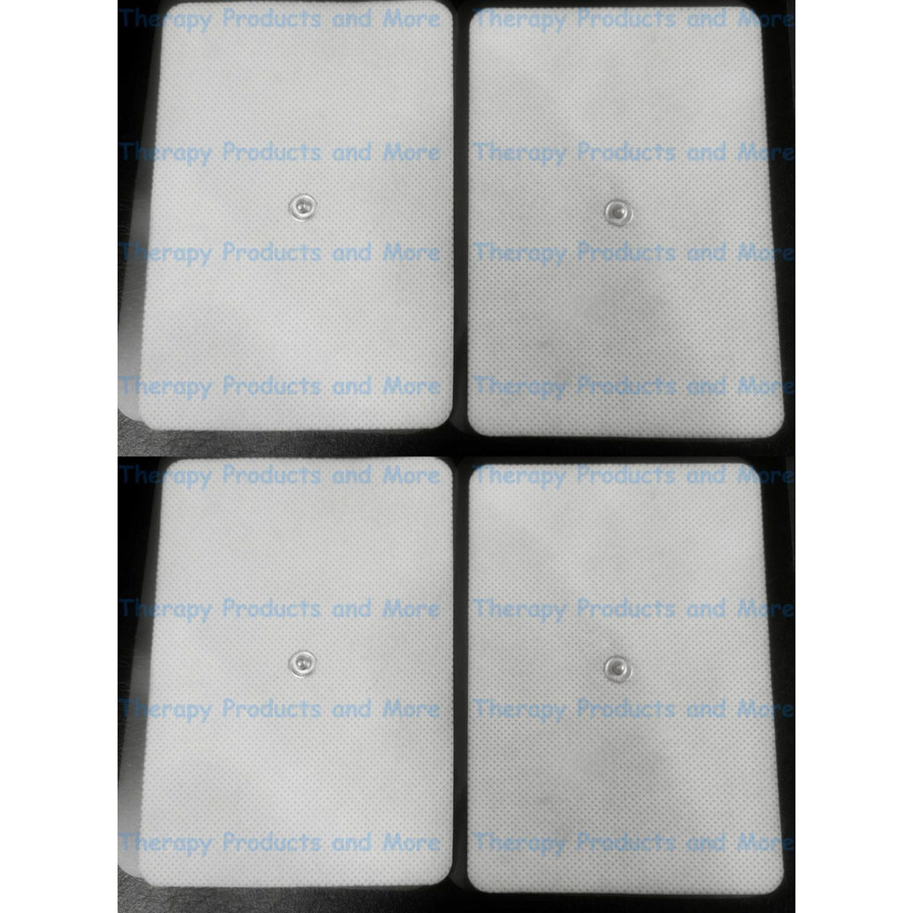 EXTRA WIDE BIG ELECTRODE MASSAGE PADS FOR BACK (8) FOR TENS DIGITAL MASSAGER