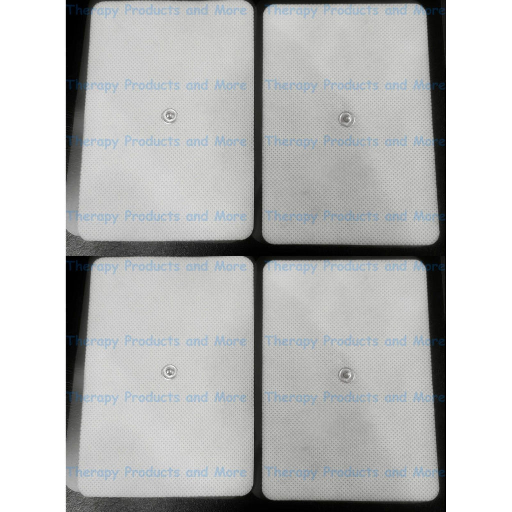 EXTRA WIDE BIG ELECTRODE MASSAGE PADS FOR BACK (4) FOR TONY LITTLE TENS